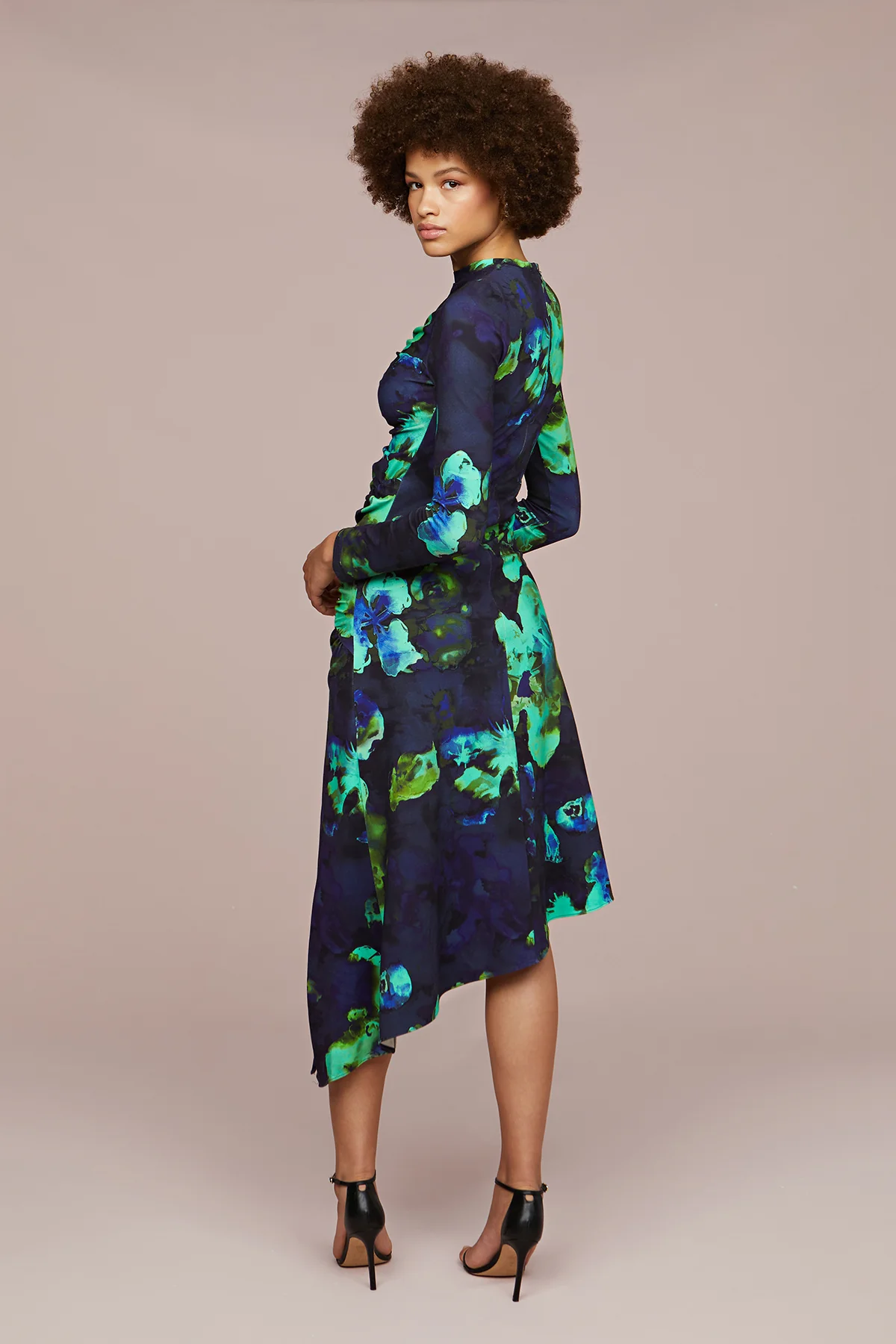 Milani Printed Midi Dress - Image 2