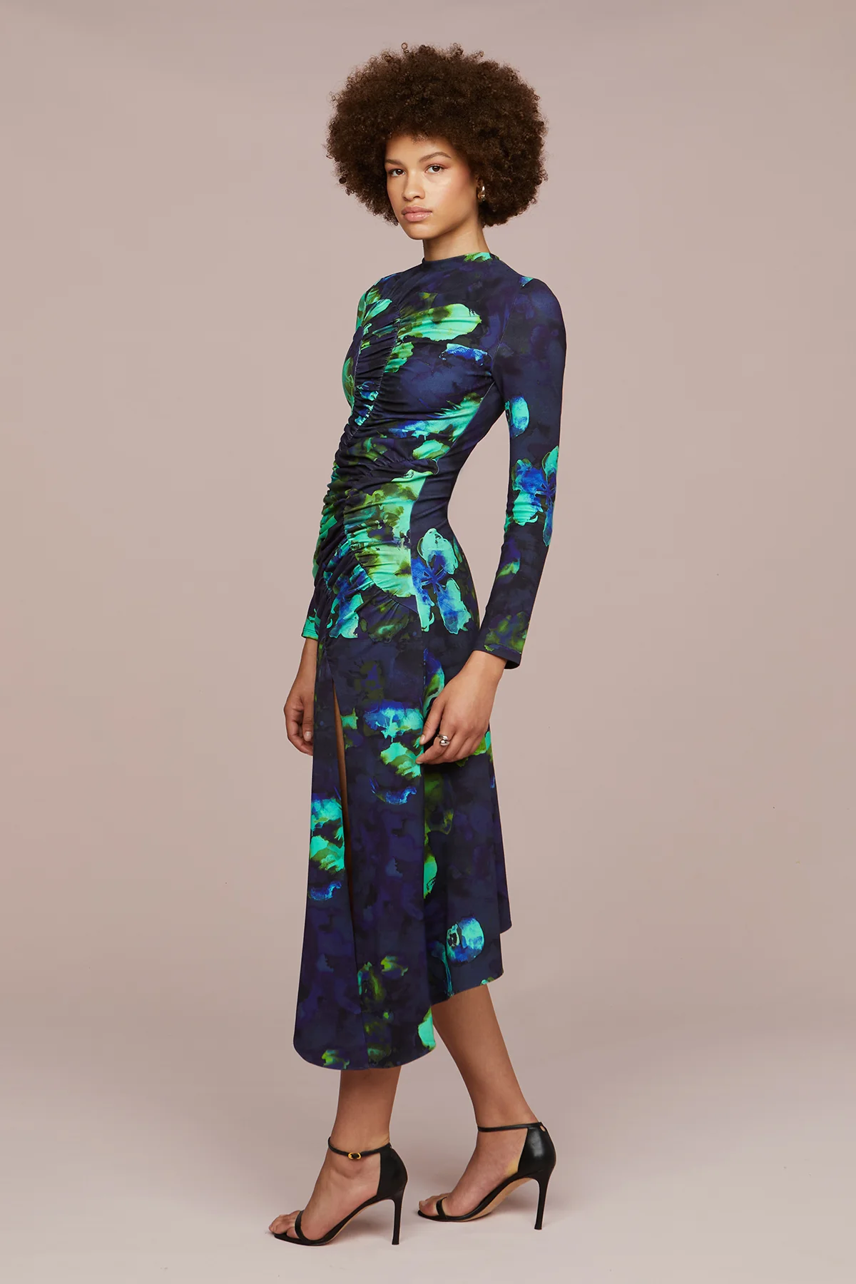 Milani Printed Midi Dress - Image 4