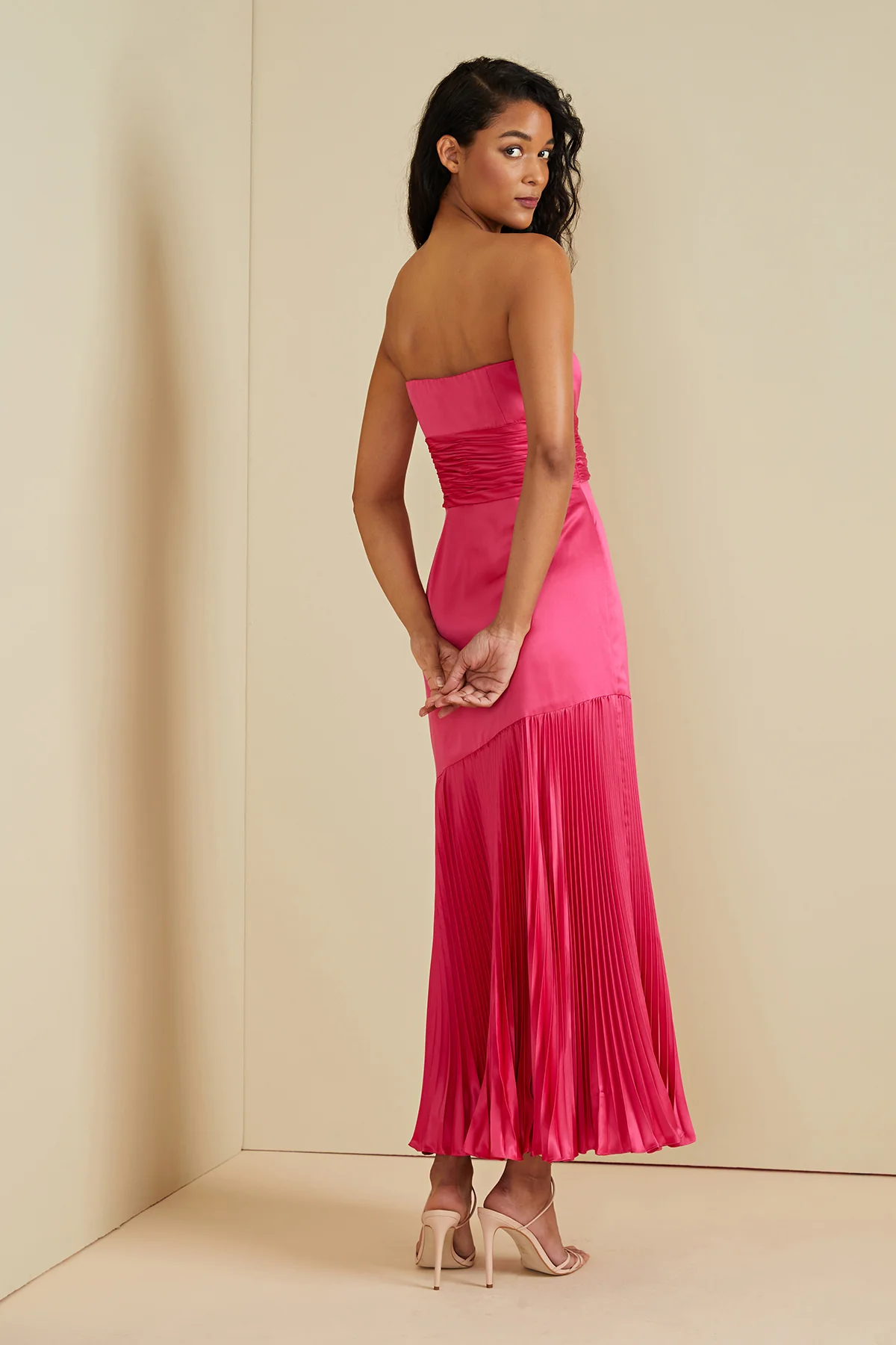 Milly Pleated Midi Dress - Image 2