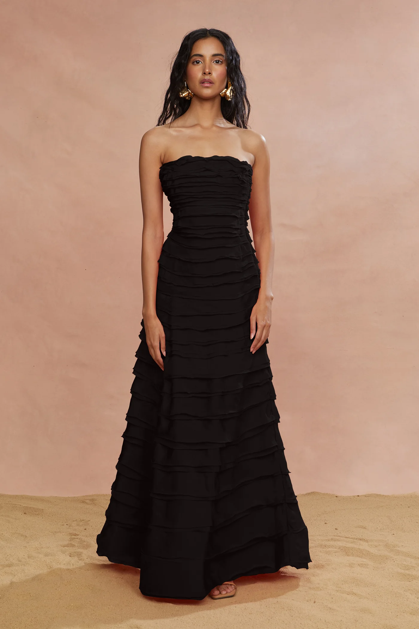Pepper Layered Gown