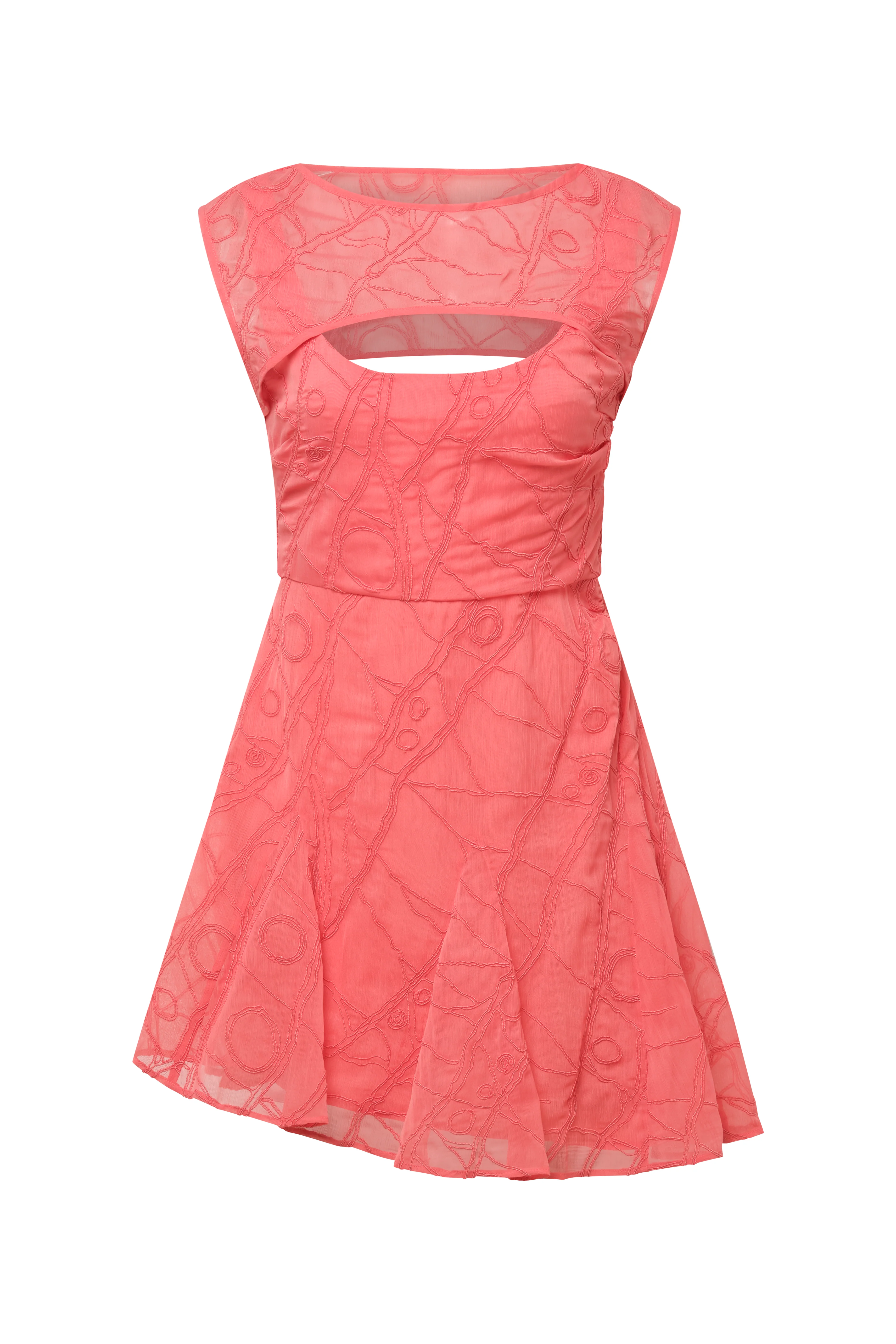 Quartz Asymmetrical Mini Dress - Image 7