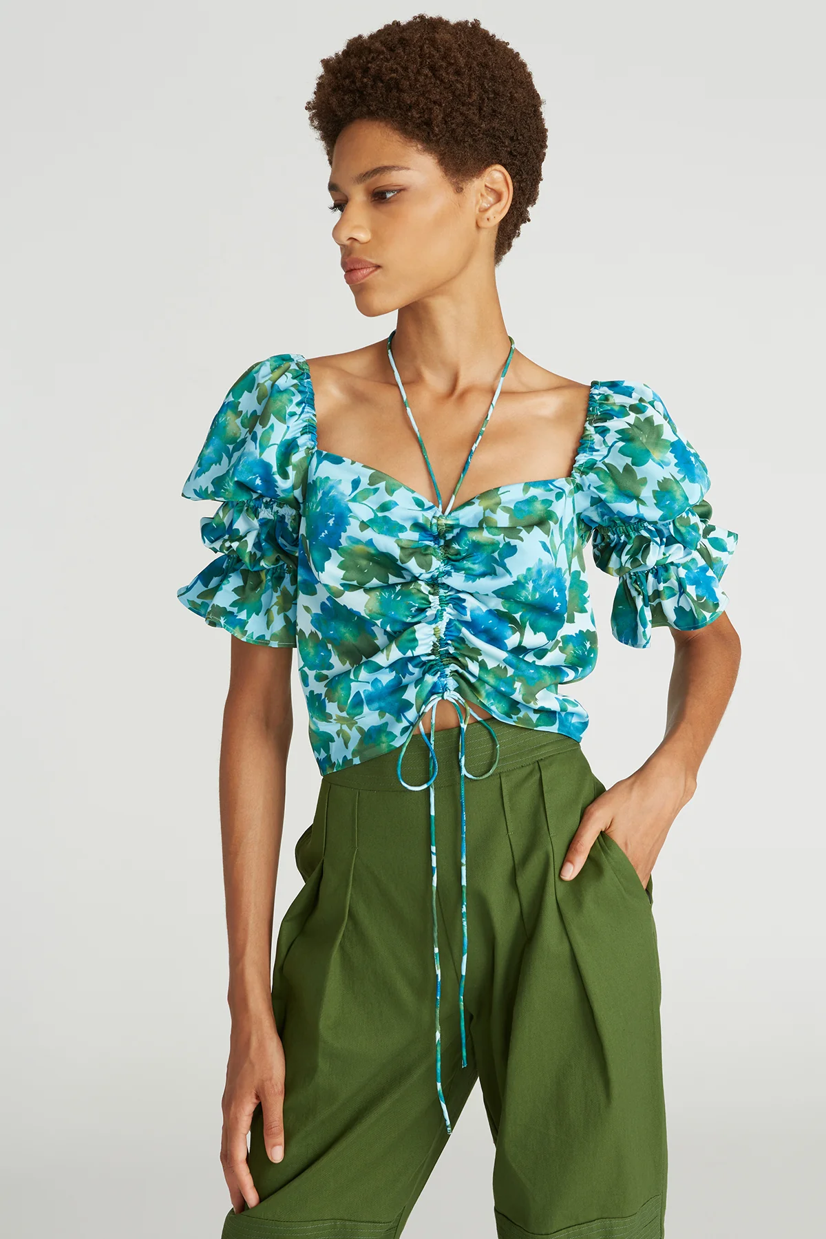 Raveena Puff Sleeve Top - Image 3