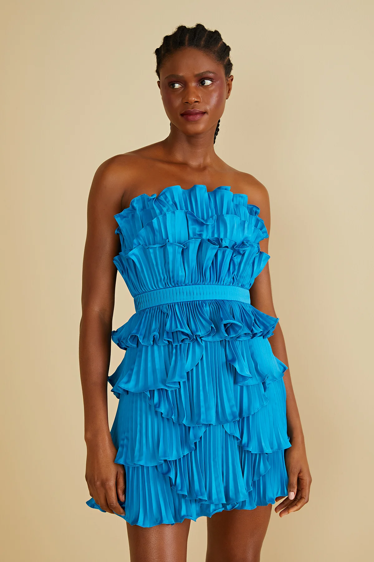 Reed Pleated Shell Dress - Image 4