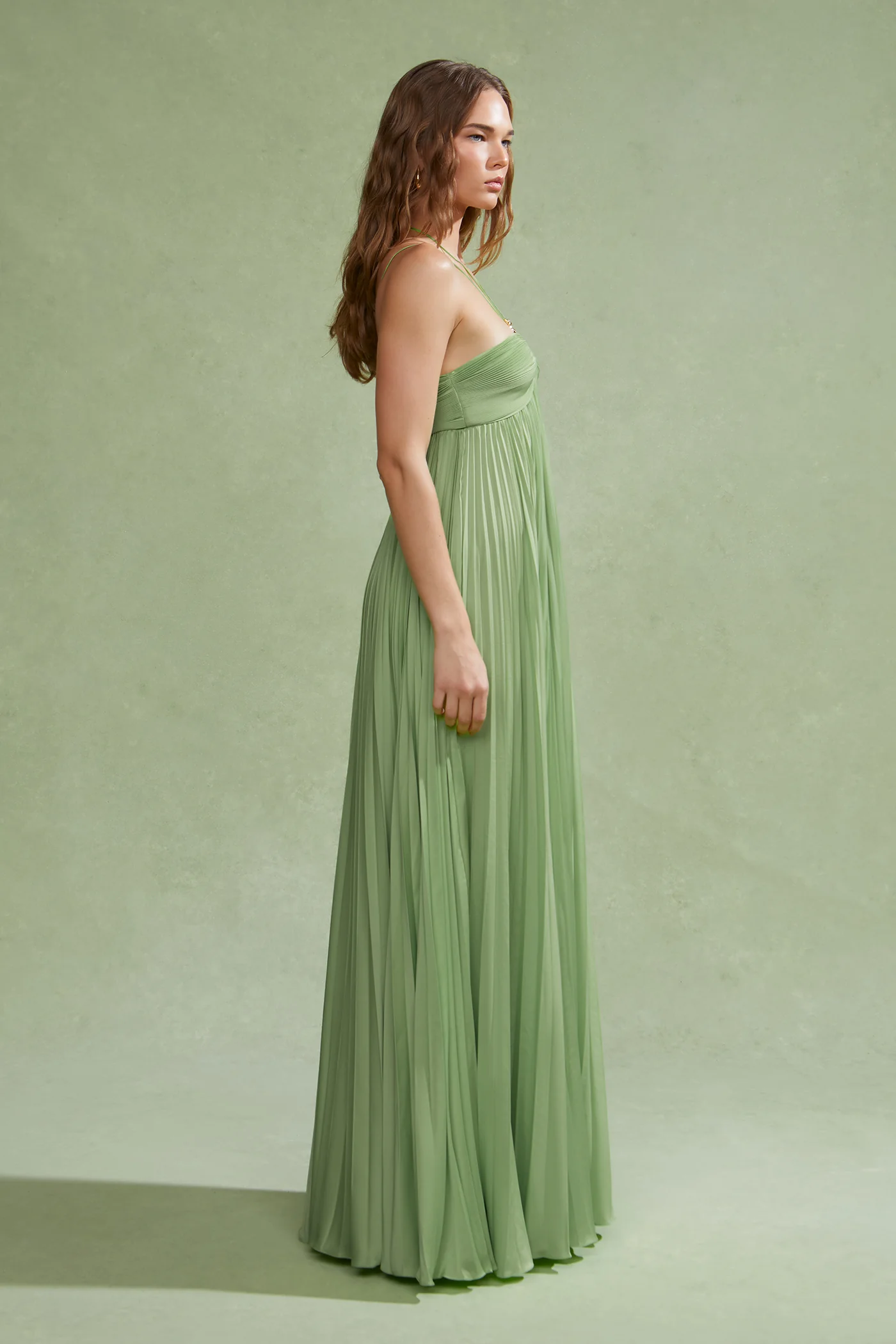 River Pleated Gown - Image 6
