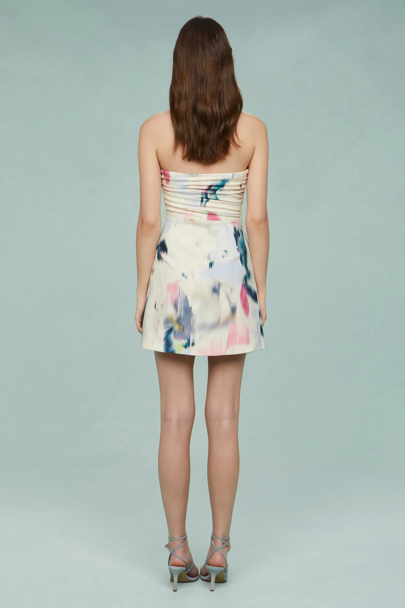 Roma Drape Mini Dress - Image 7