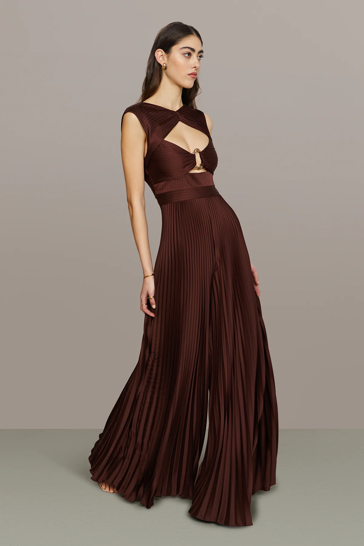 Rosalynn Pleated Jumpsuit - Image 3