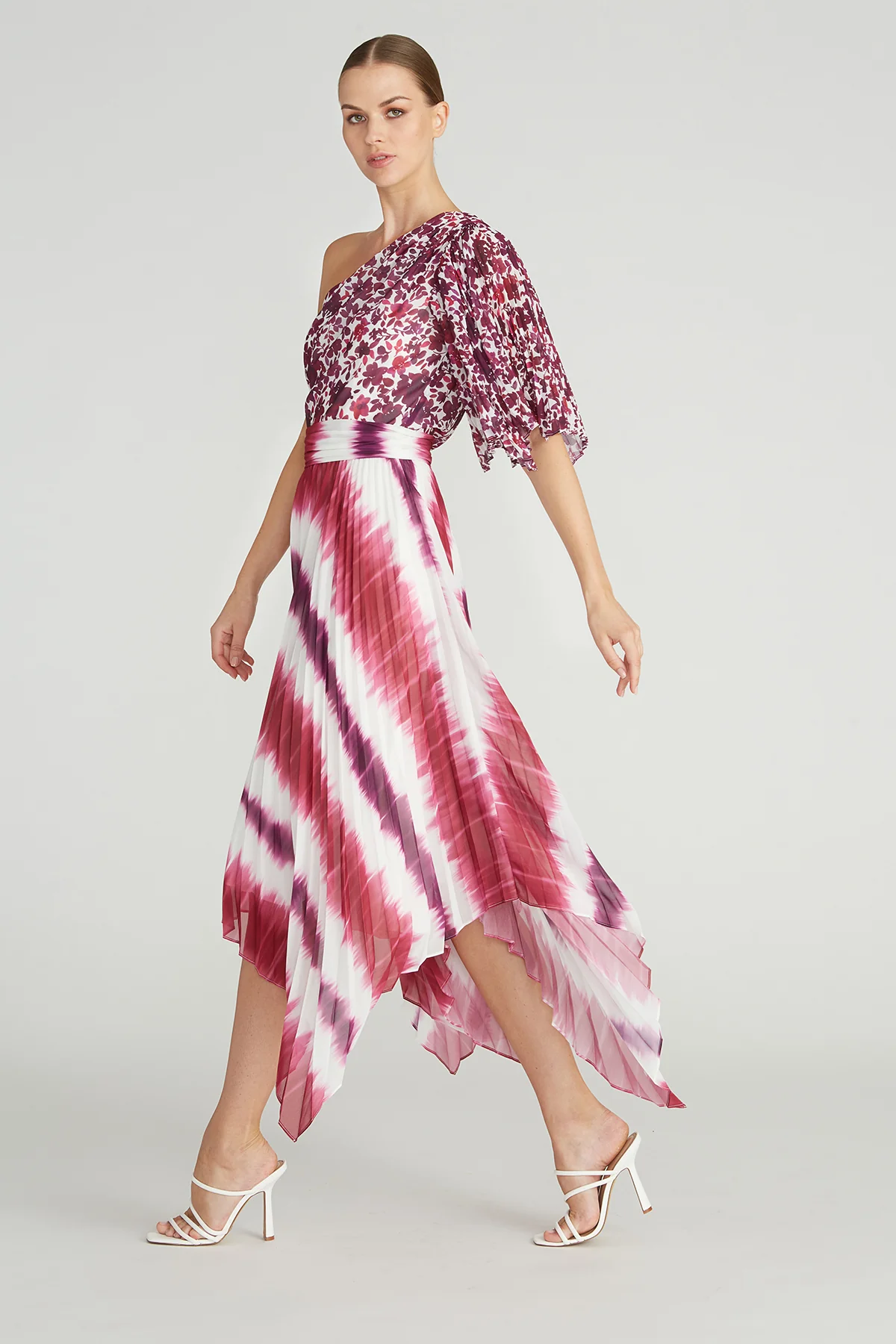 Saanvi One Shoulder Dress - Image 5