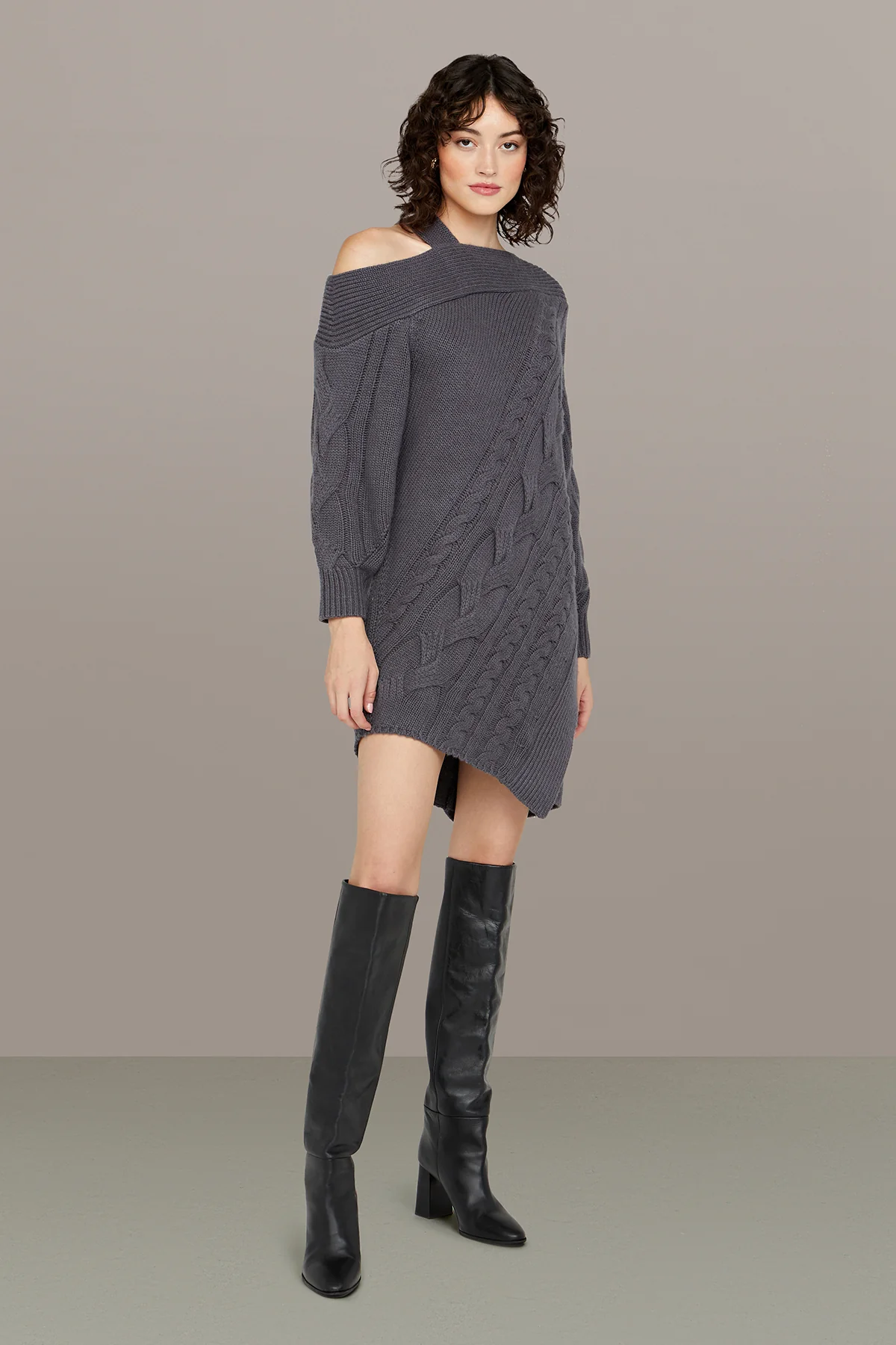 Salem Oversized Knit Dress - Image 3