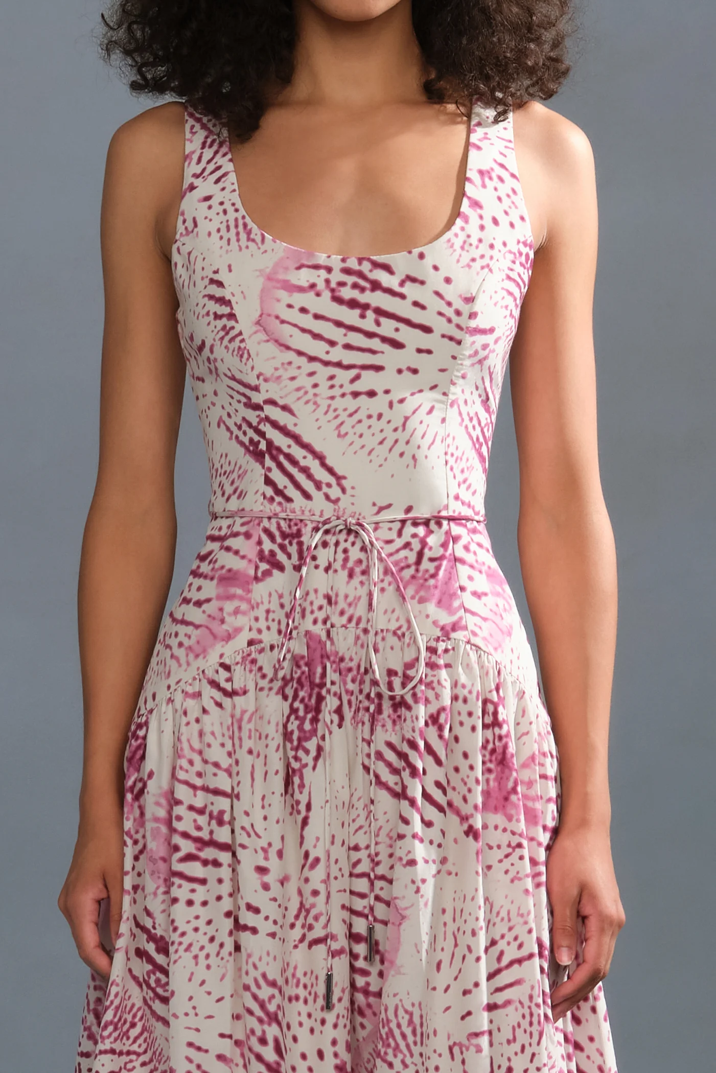 Salome Drop Waist Dress - Image 4