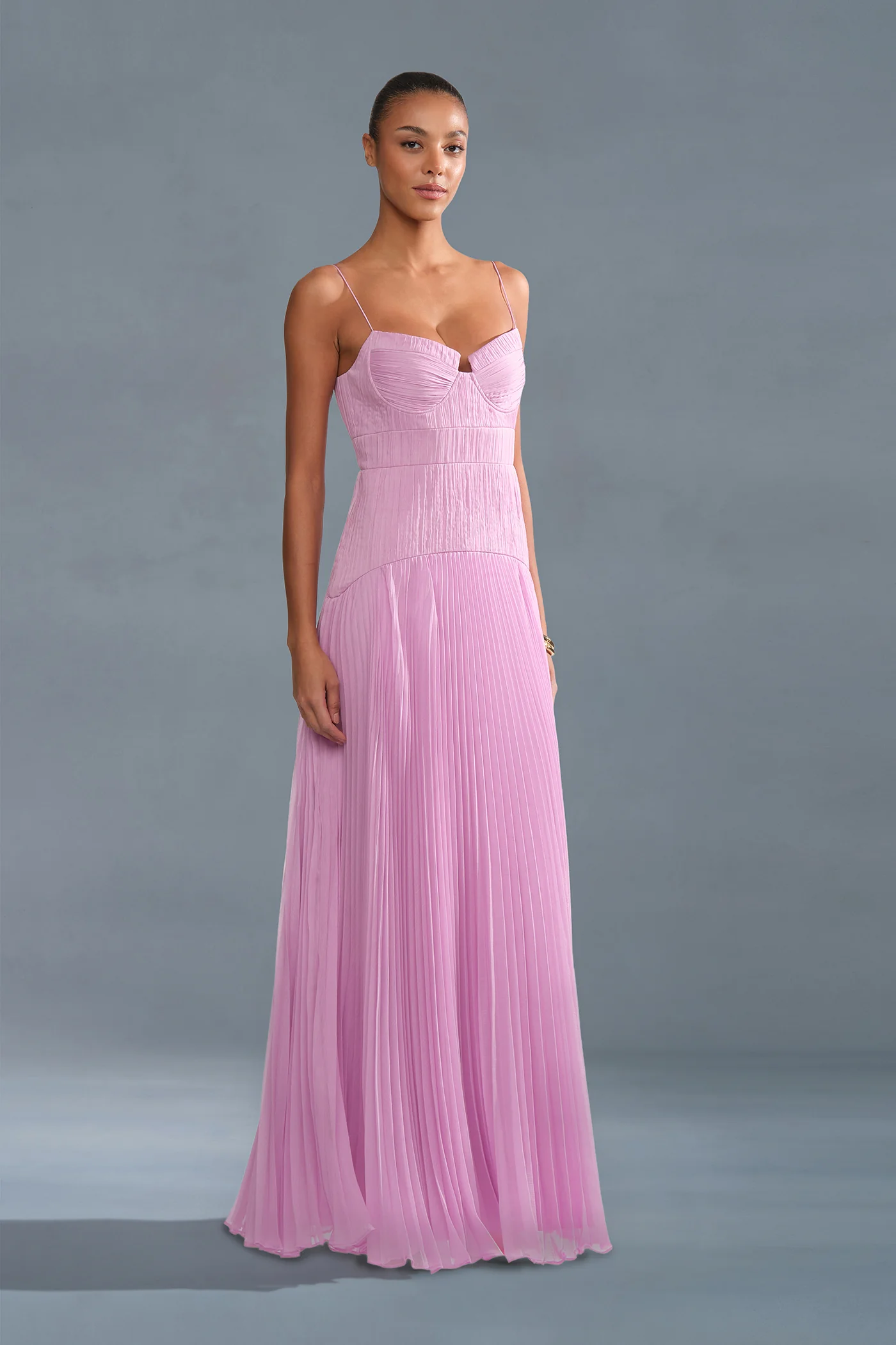 Saylor Pleated Gown - Image 4