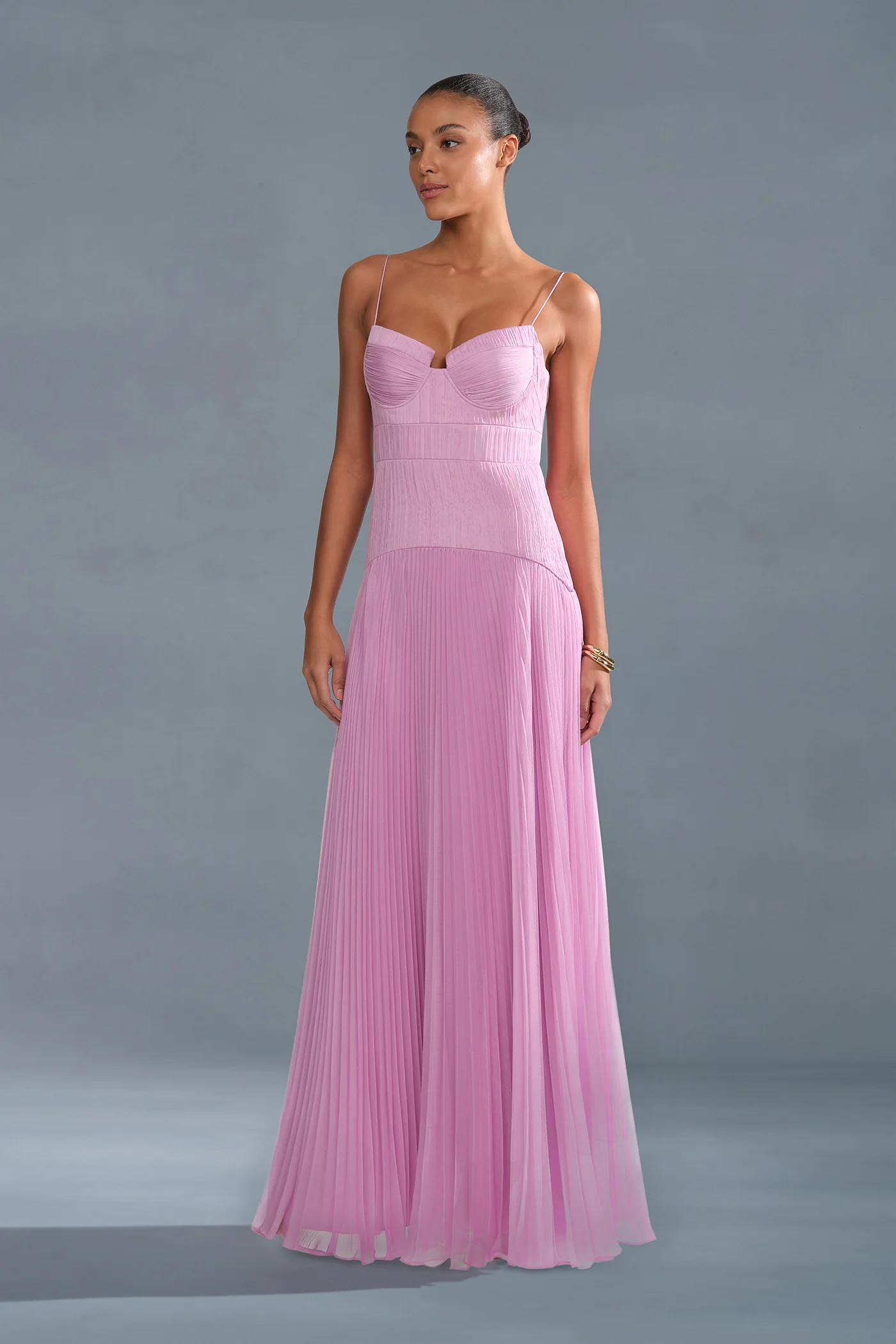 Saylor Pleated Gown - Image 6