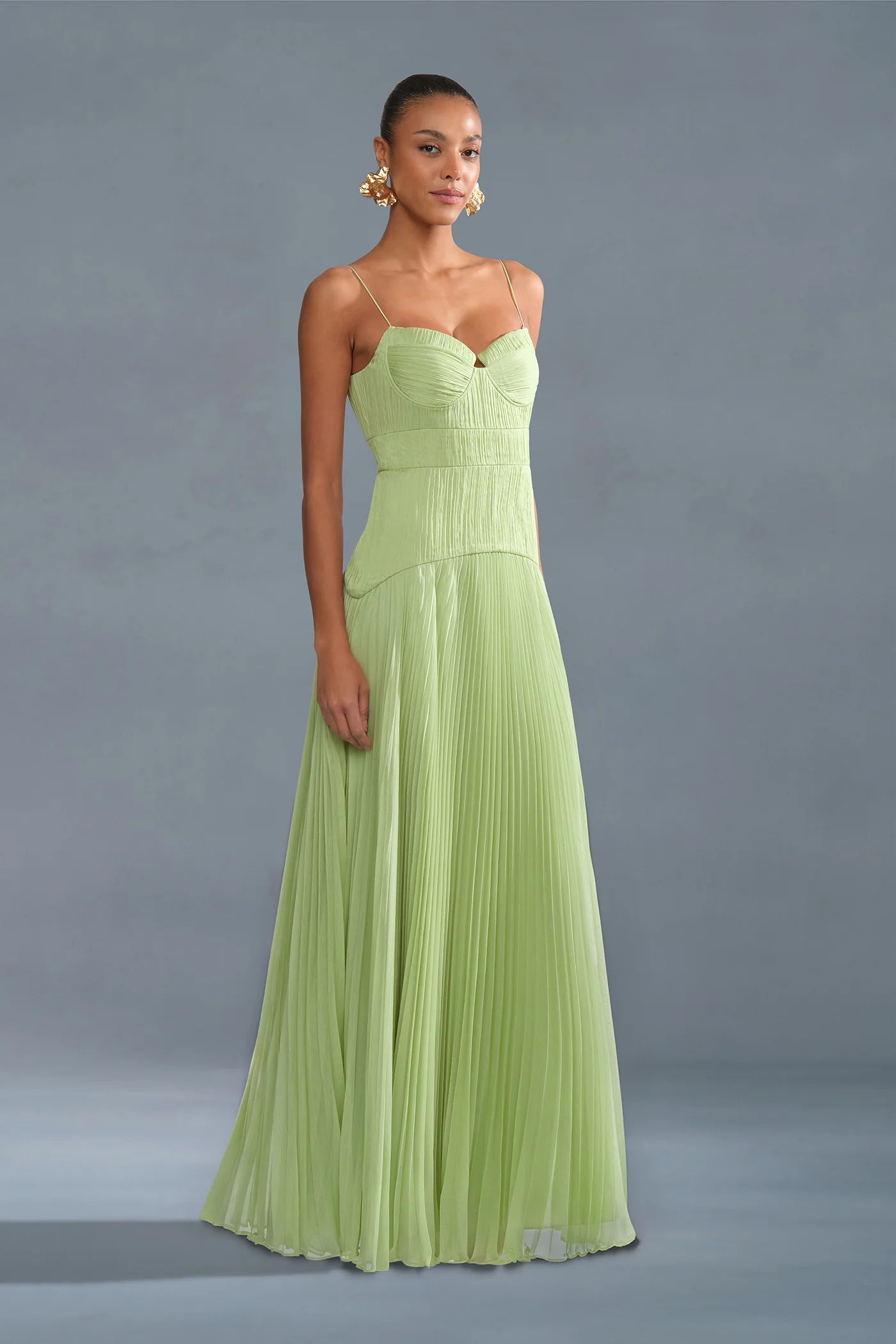 Saylor Pleated Gown - Image 5