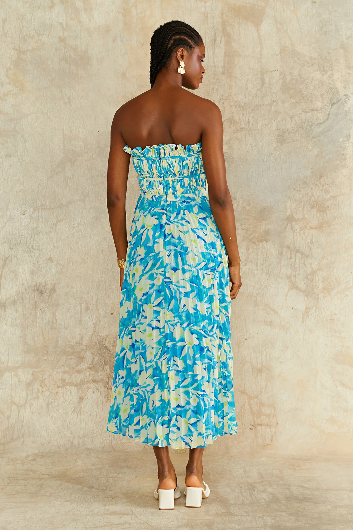 Scottie Strapless Midi Dress - Image 2