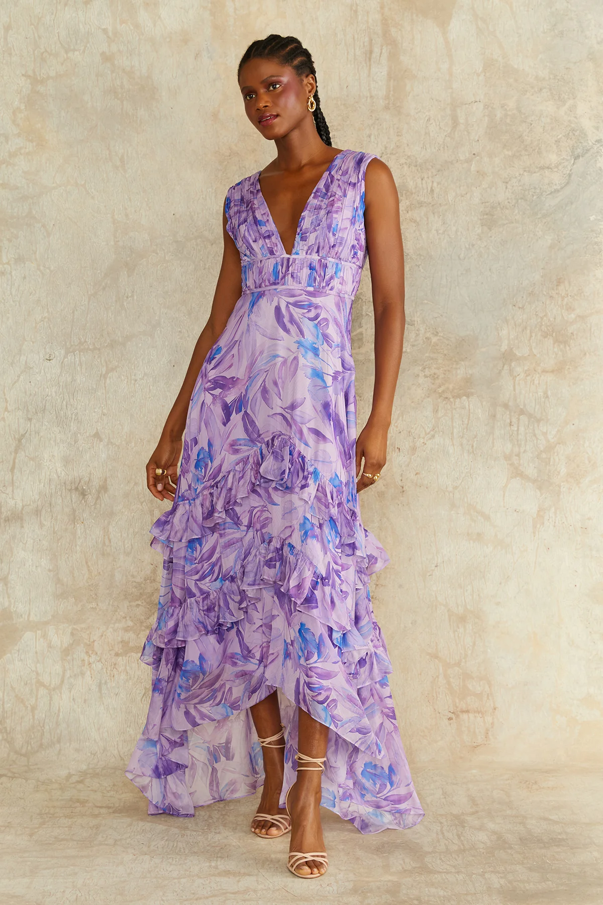 Senora High Low Gown