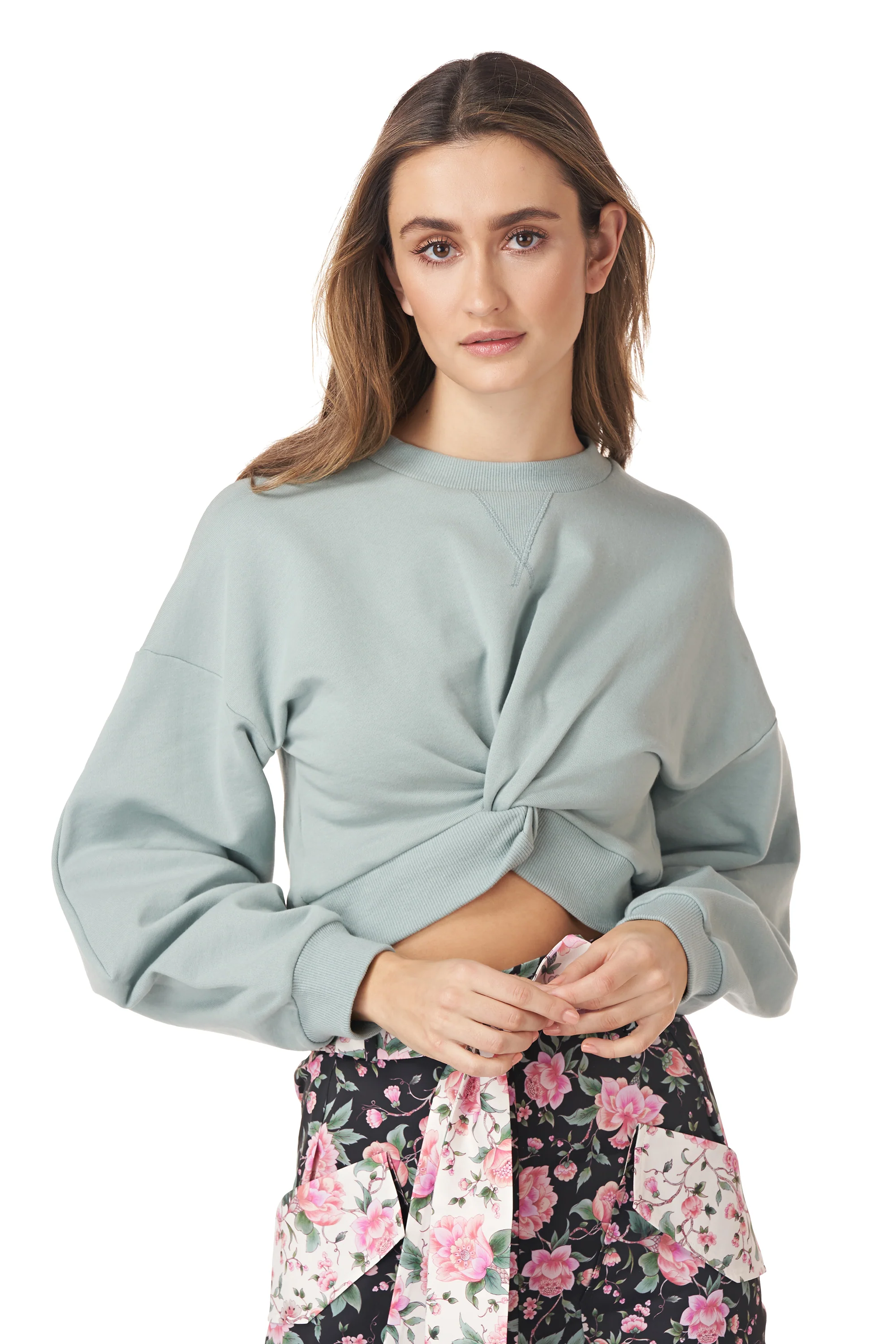 Sienna Top Pale Moss - Image 3