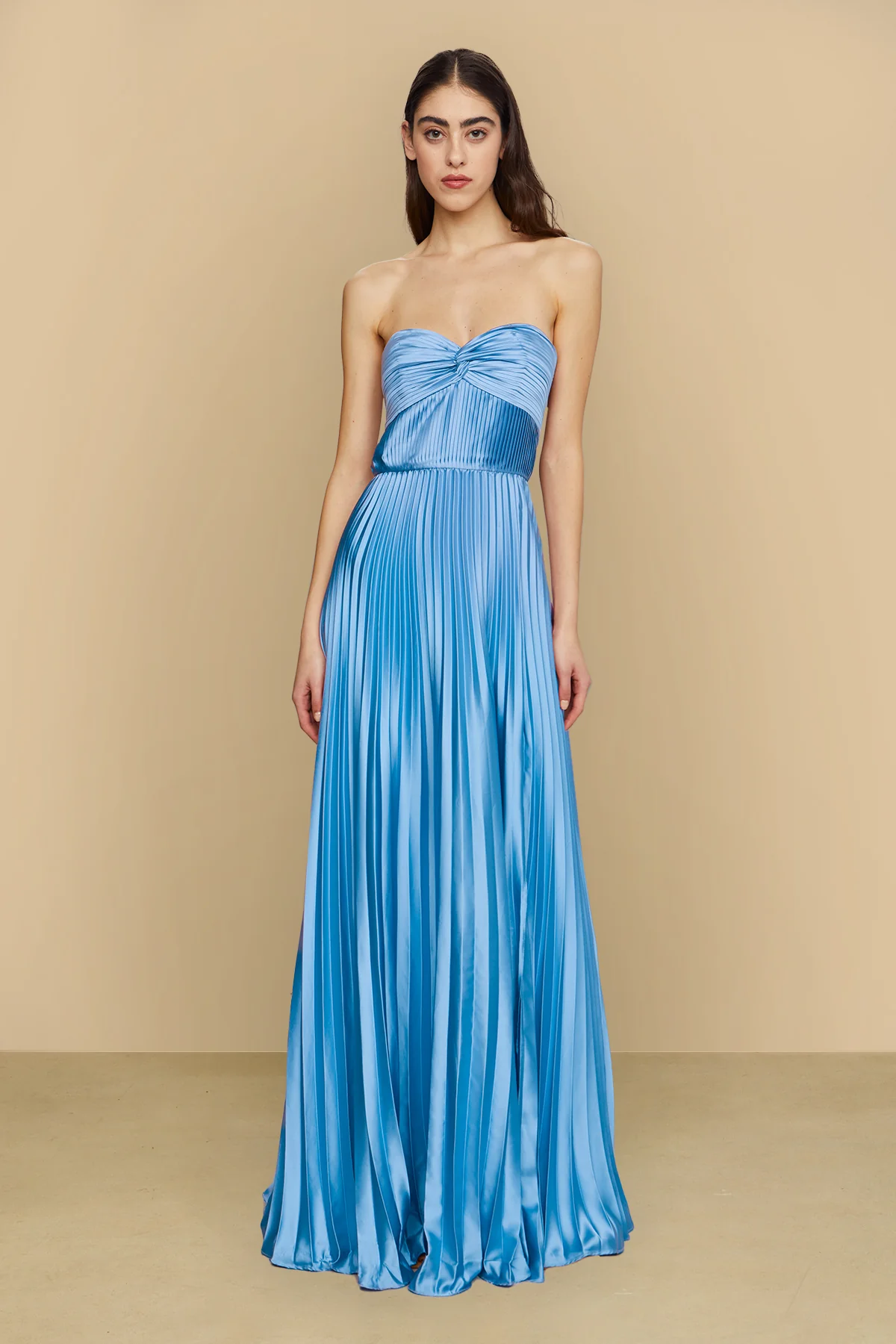 Stef Pleated Gown