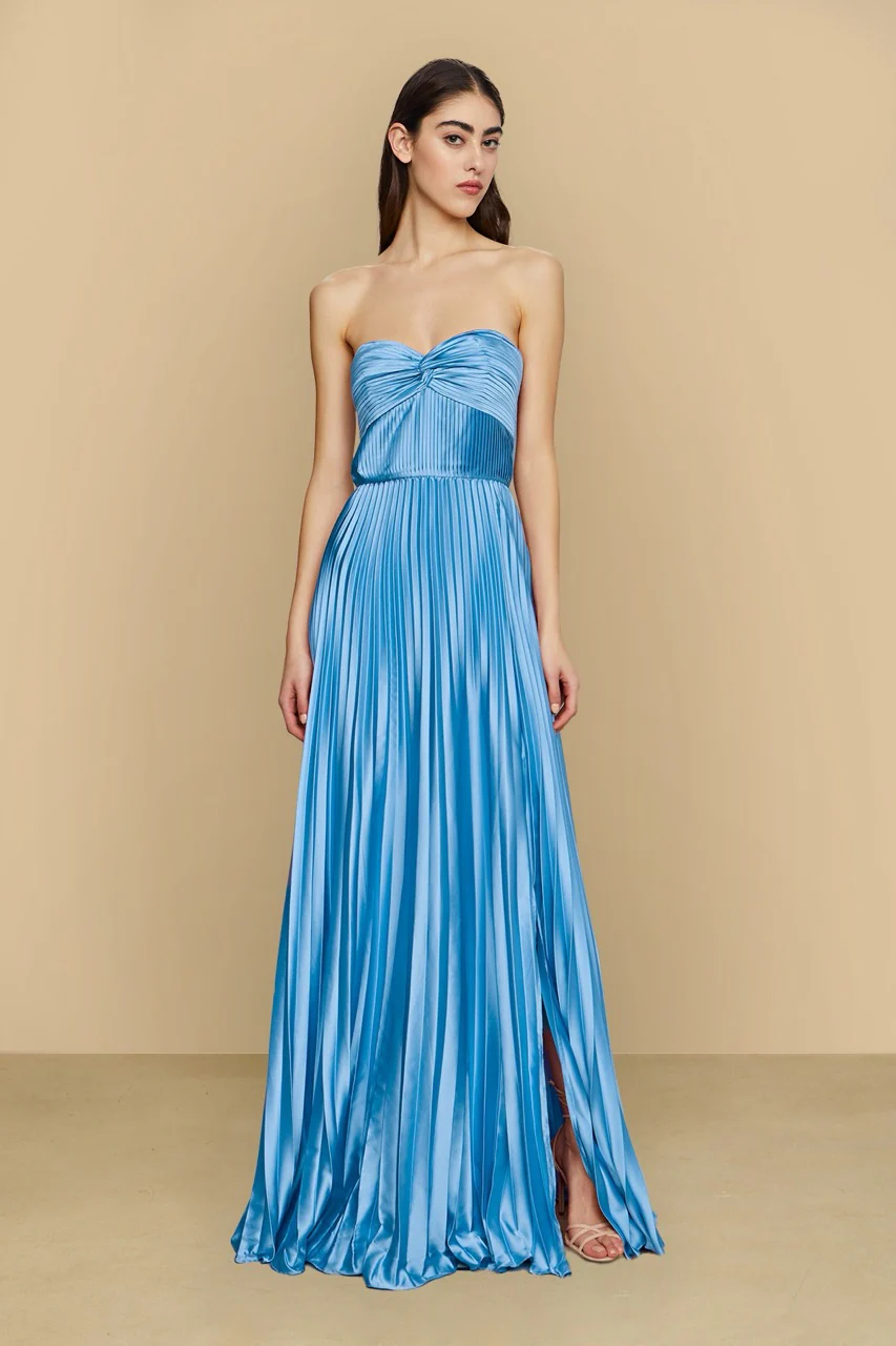Stef Pleated Gown - Image 4