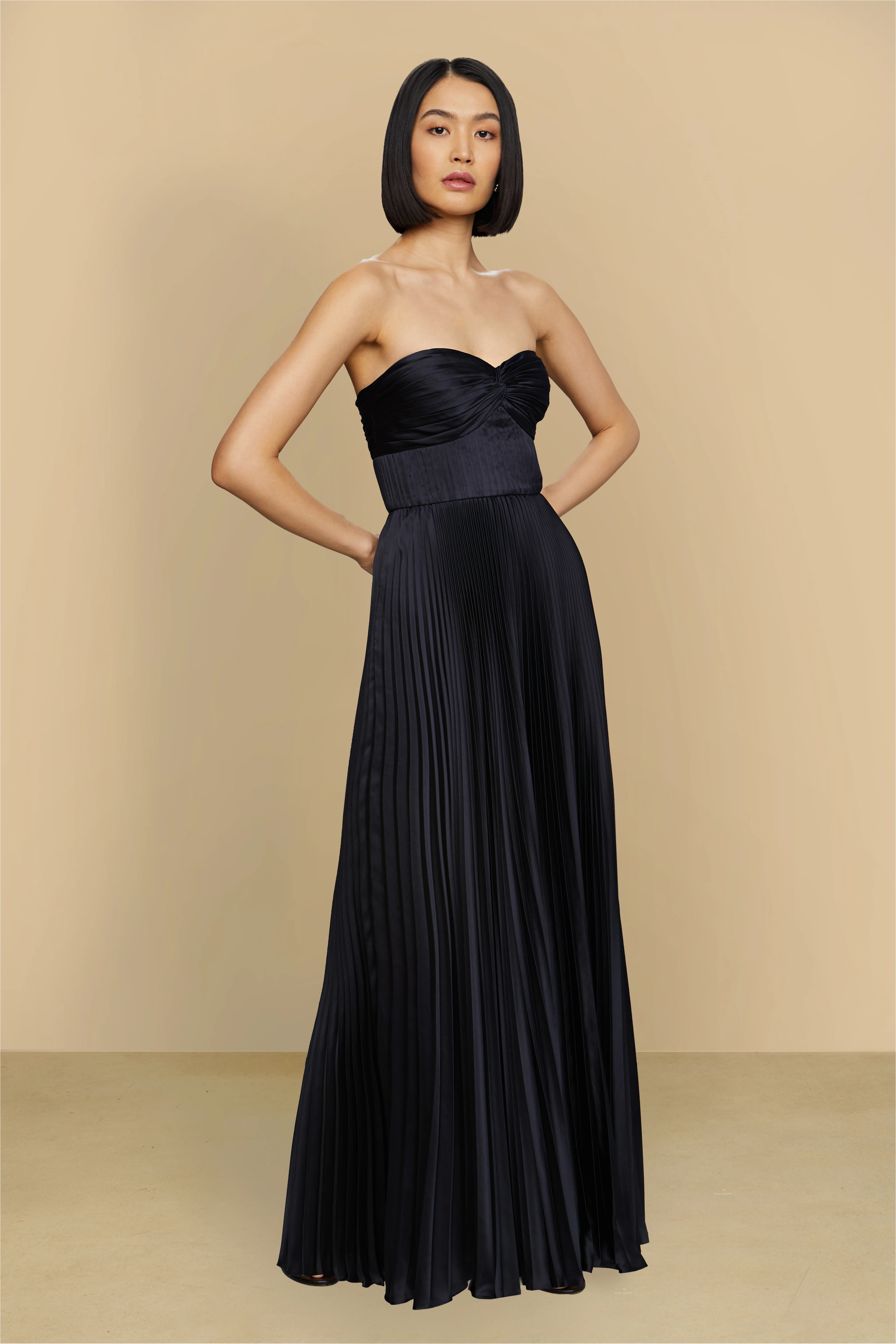 Stef Pleated Gown - Image 3