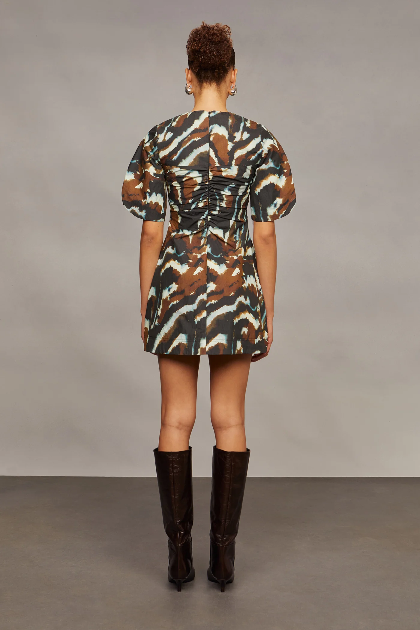 Tanner Puff Sleeve Mini Dress - Image 2