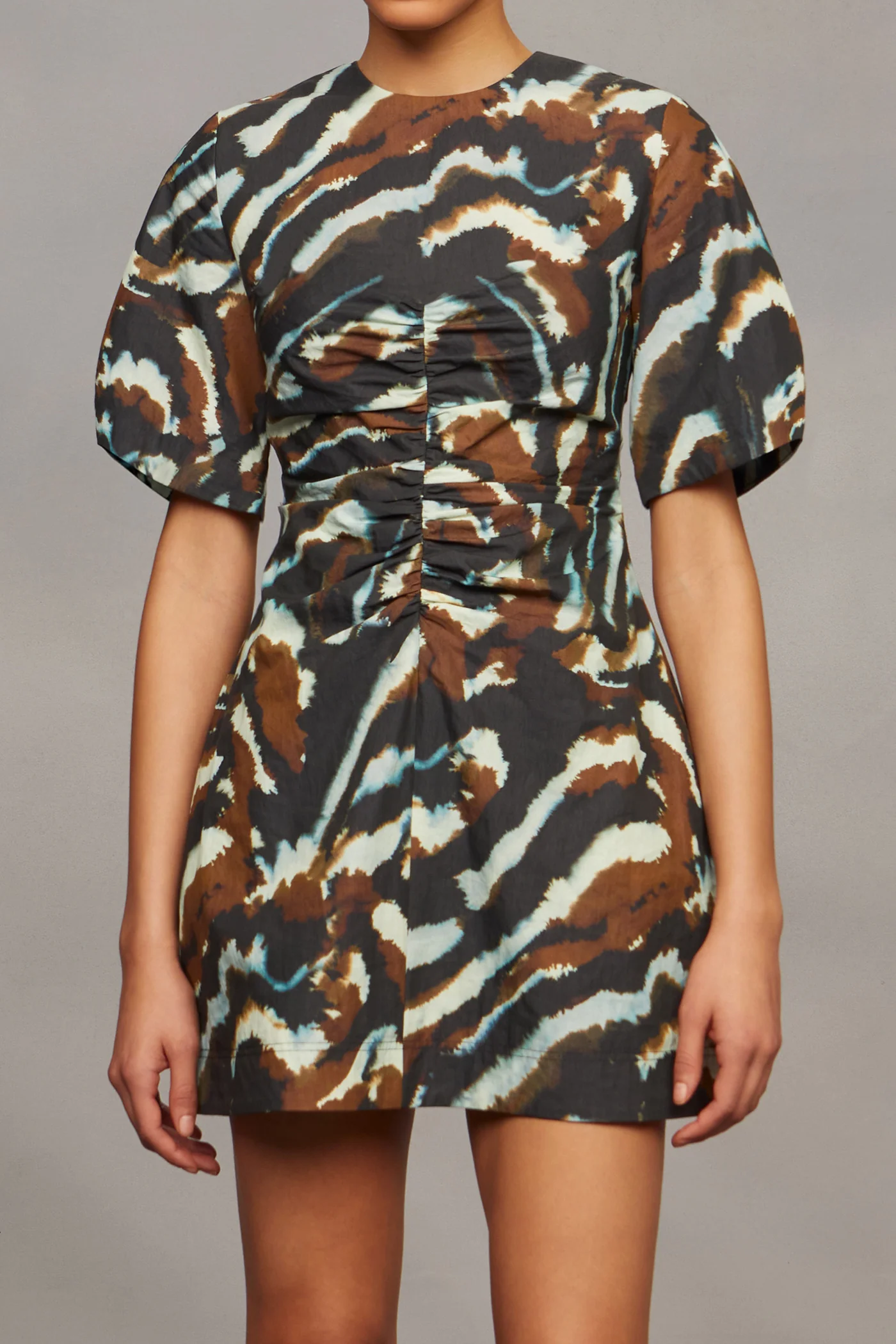 Tanner Puff Sleeve Mini Dress - Image 4