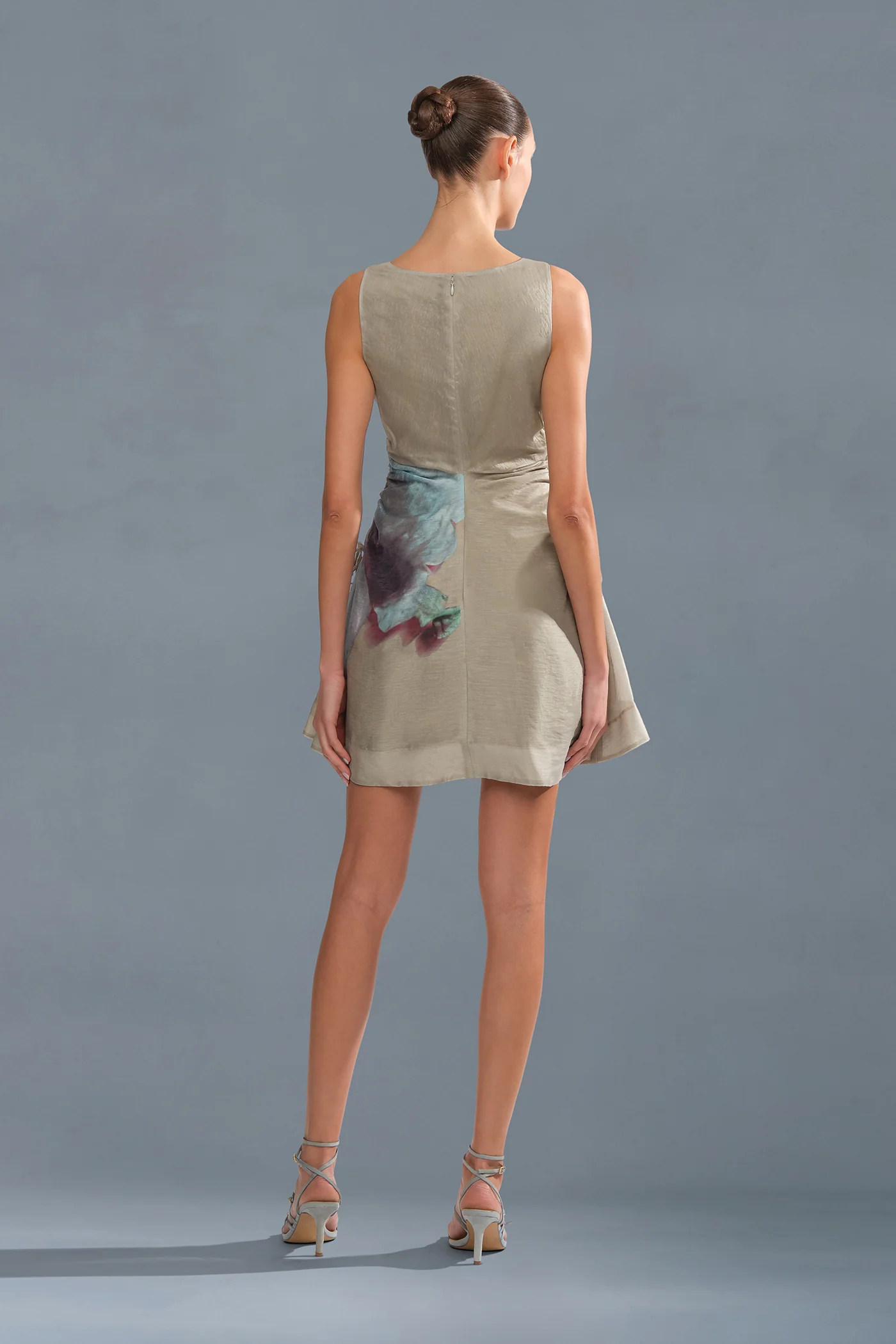 Waverlyn Ruched Mini Dress - Image 3