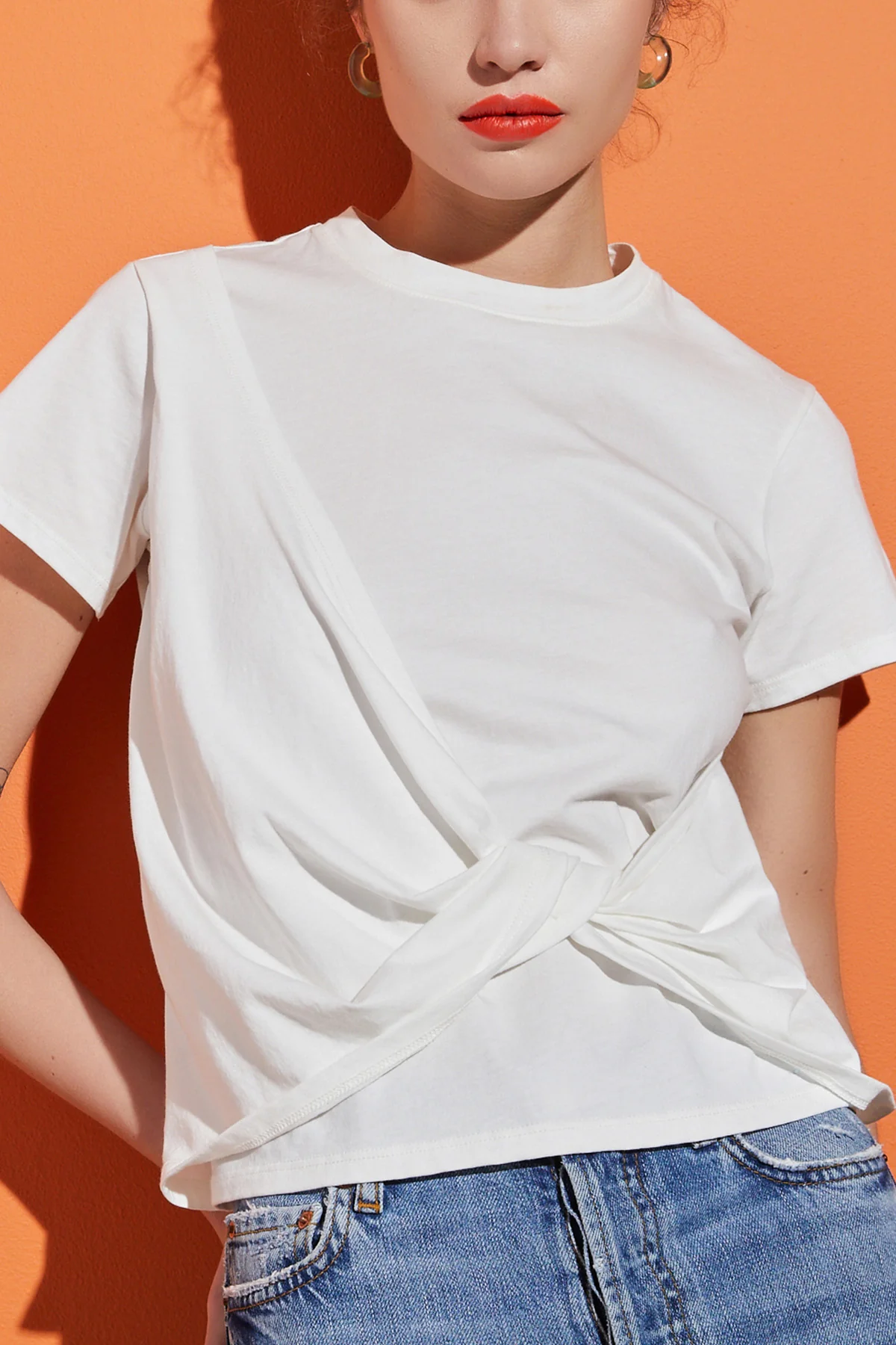 Zahra Twist T-Shirt - Image 4