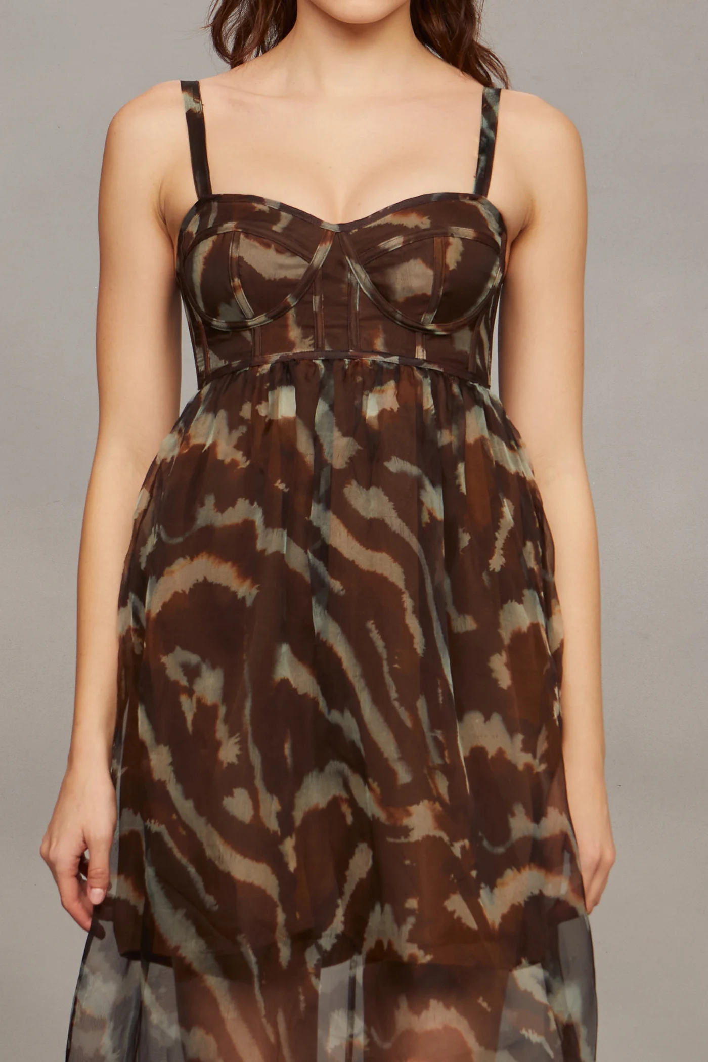 Zarina Bustier Maxi Dress - Image 4