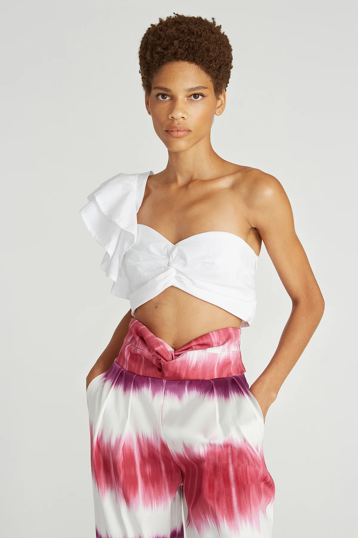 Zeha One Shoulder Bra Top - Image 3